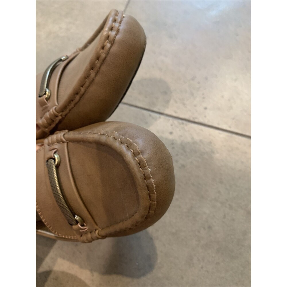 Abella Women Flats Size 8 Brown academia Loafer penny moccasin casual comfort - Picture 4 of 5